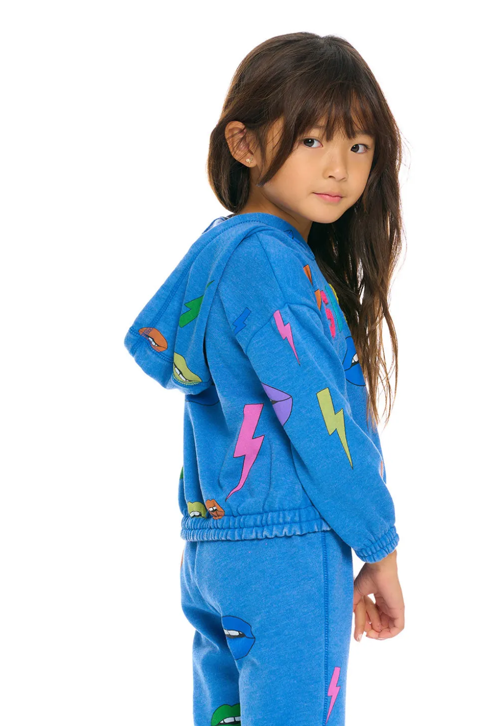 Chaser Brand Lips & Bolts Hoodie Flash Sale