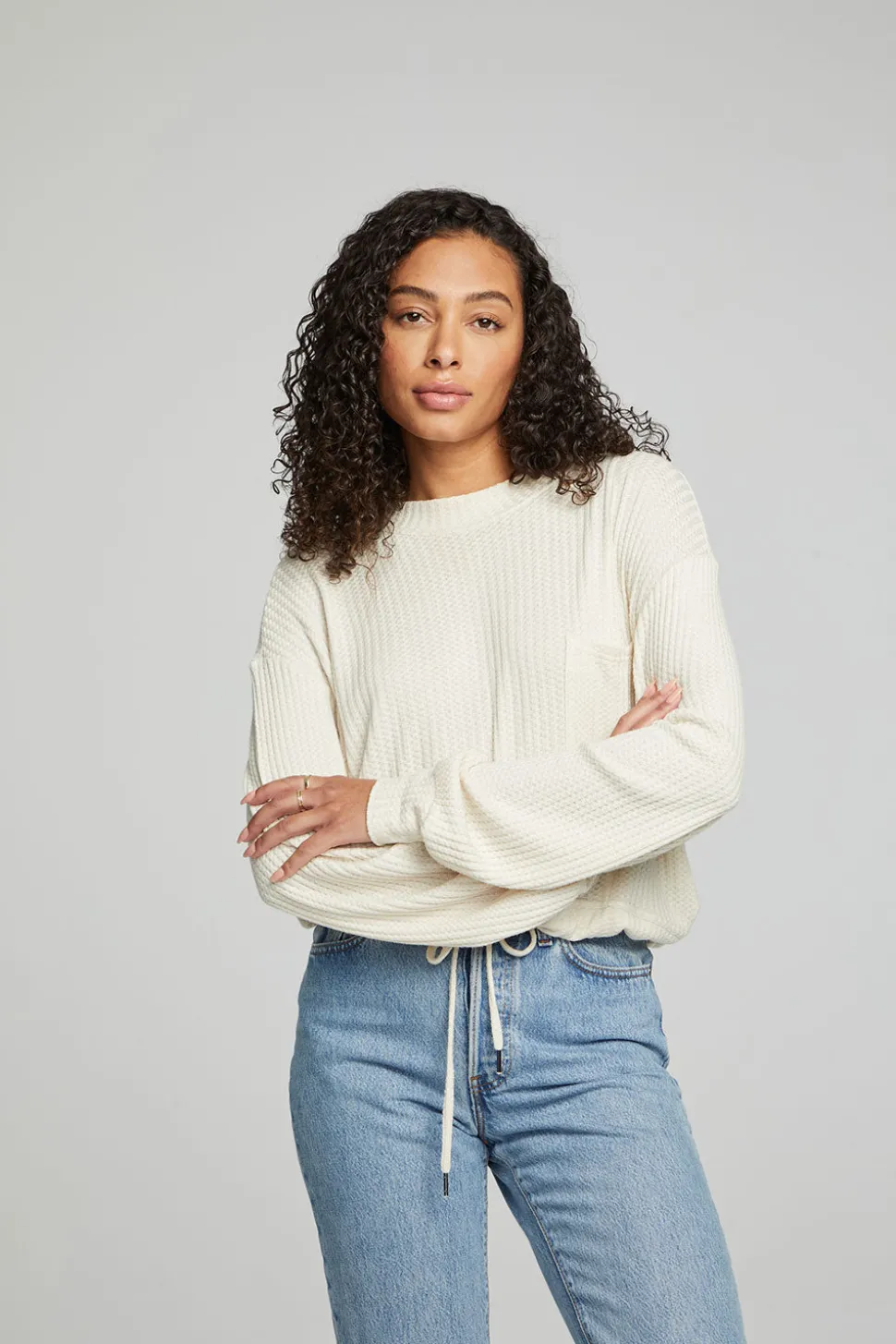 Chaser Brand Lomita Pullover - Macaroon Best Sale