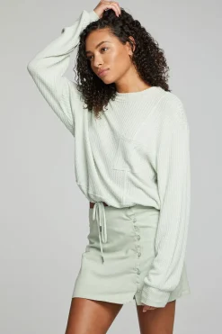 Chaser Brand Lomita Pullover - Sage Shop