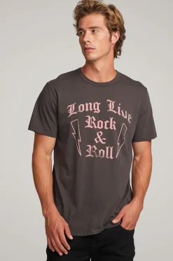 Chaser Brand Long Live Rock Mens Tee Discount