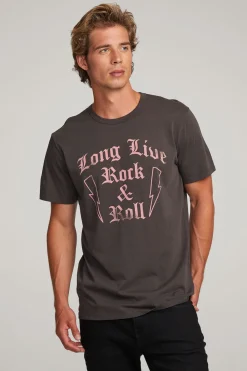Chaser Brand Long Live Rock Mens Tee Discount