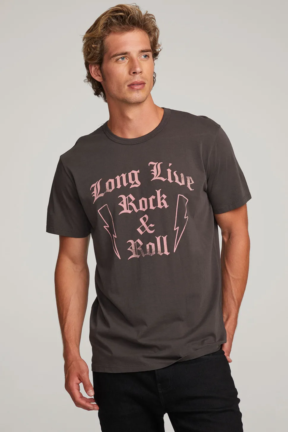 Chaser Brand Long Live Rock Mens Tee Discount