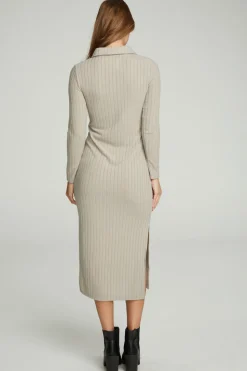 Chaser Brand Long Sleeve Button Down Collar Dress Store