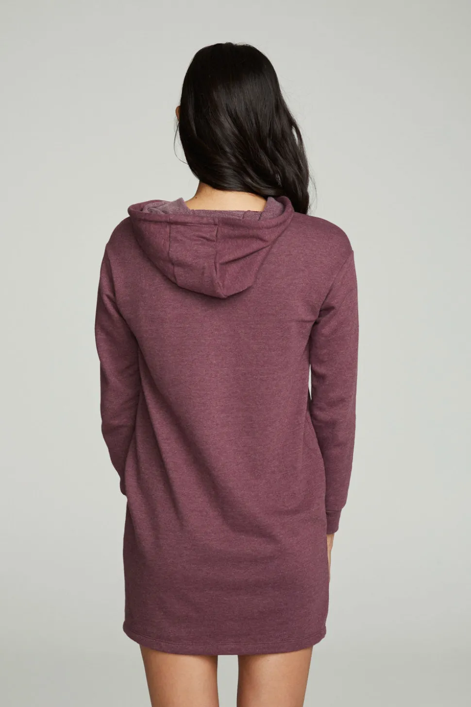 Chaser Brand Long Sleeve Hoodie Dress New