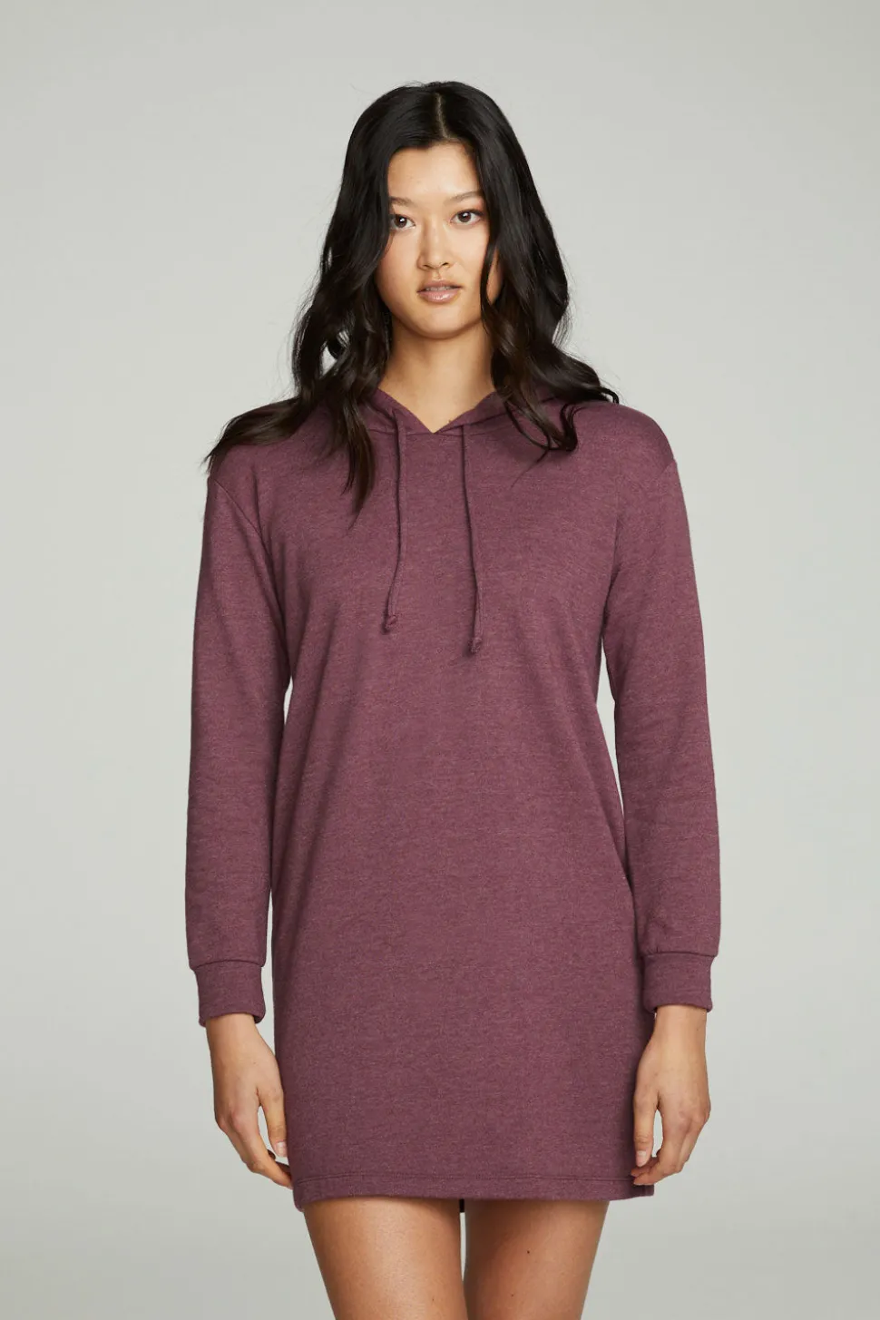 Chaser Brand Long Sleeve Hoodie Dress New