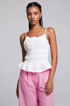 Chaser Brand Lorenzo White Tank Top Best
