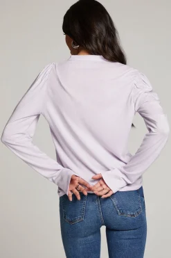 Chaser Brand Lotus Petal Long Sleeve Best