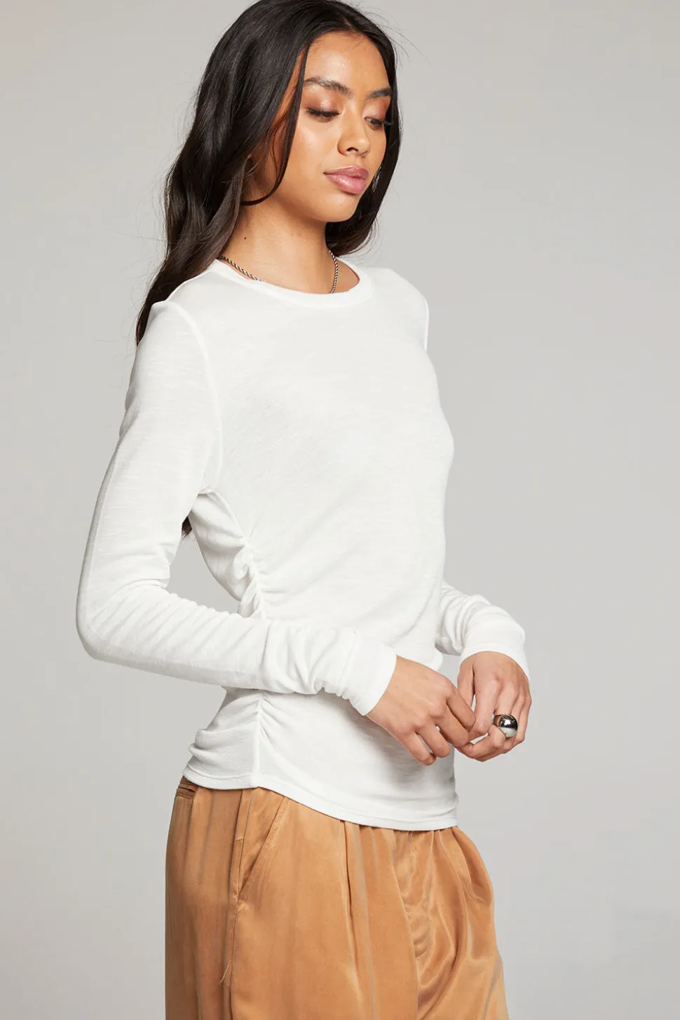Chaser Brand Louis White Long Sleeve Online