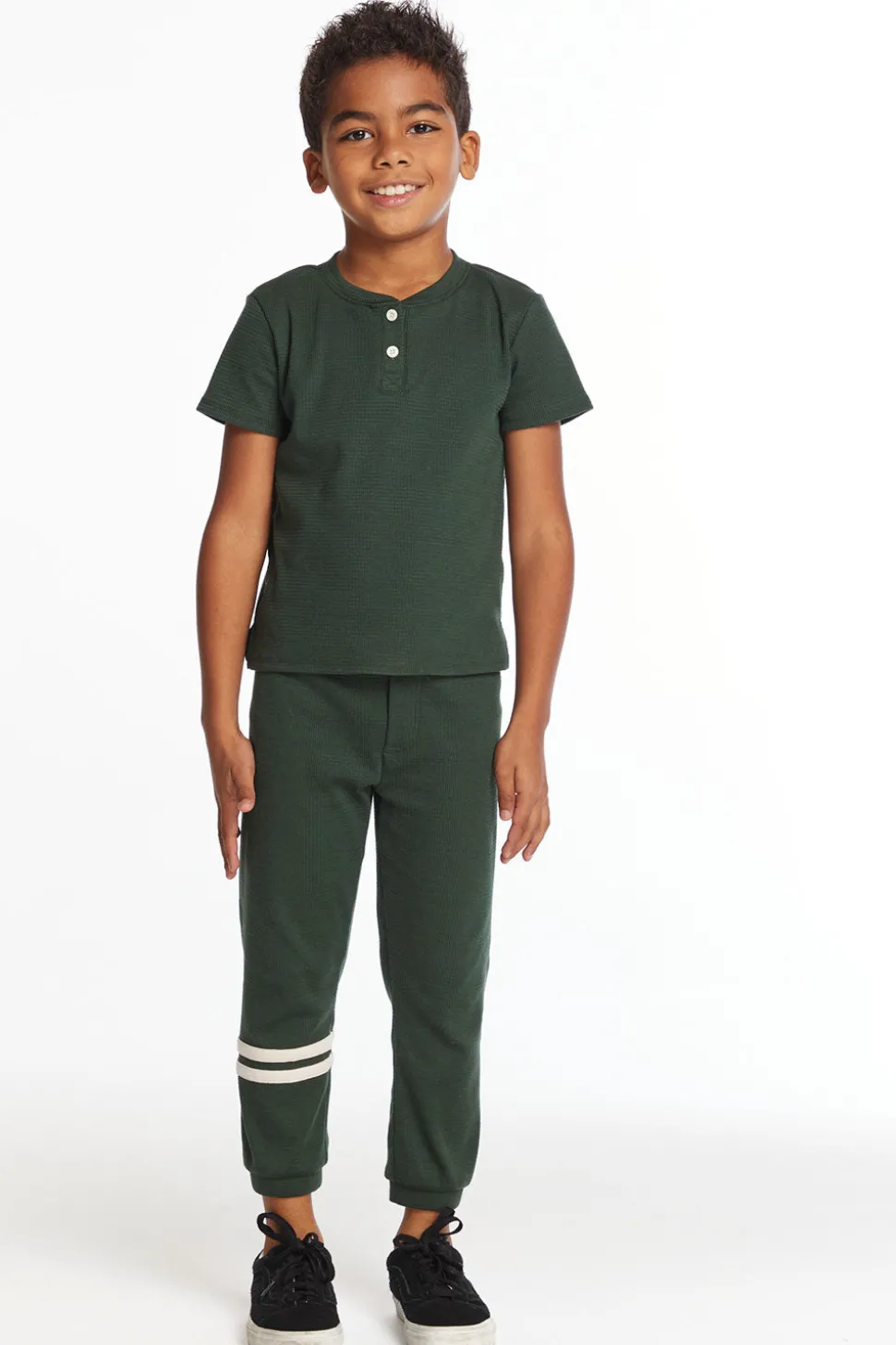 Chaser Brand Lounge Boys Safari Green Pant Clearance