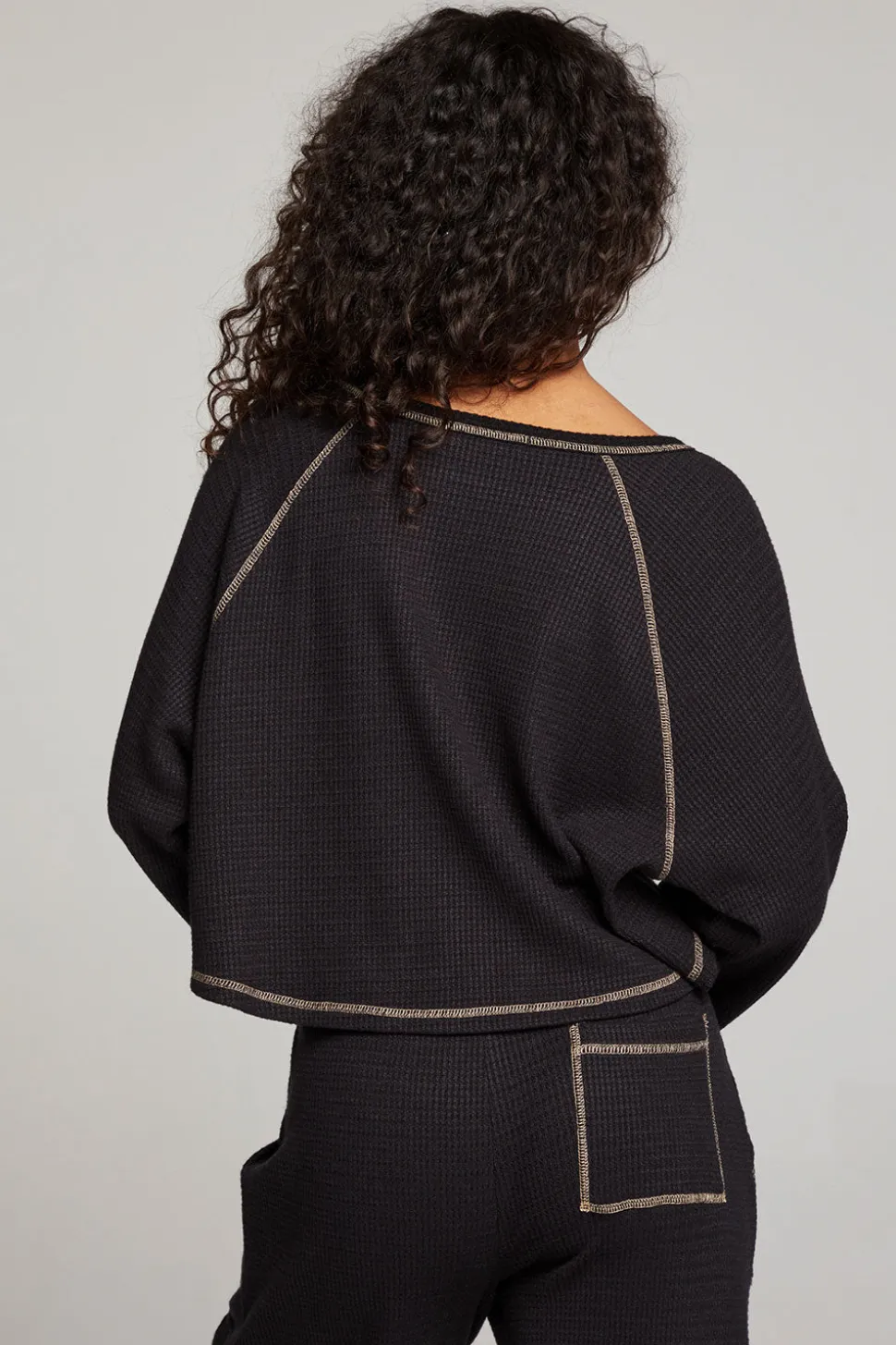 Chaser Brand Lucy Licorice Long Sleeve Cheap