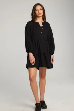Chaser Brand Magnolia Licorice Mini Dress Flash Sale
