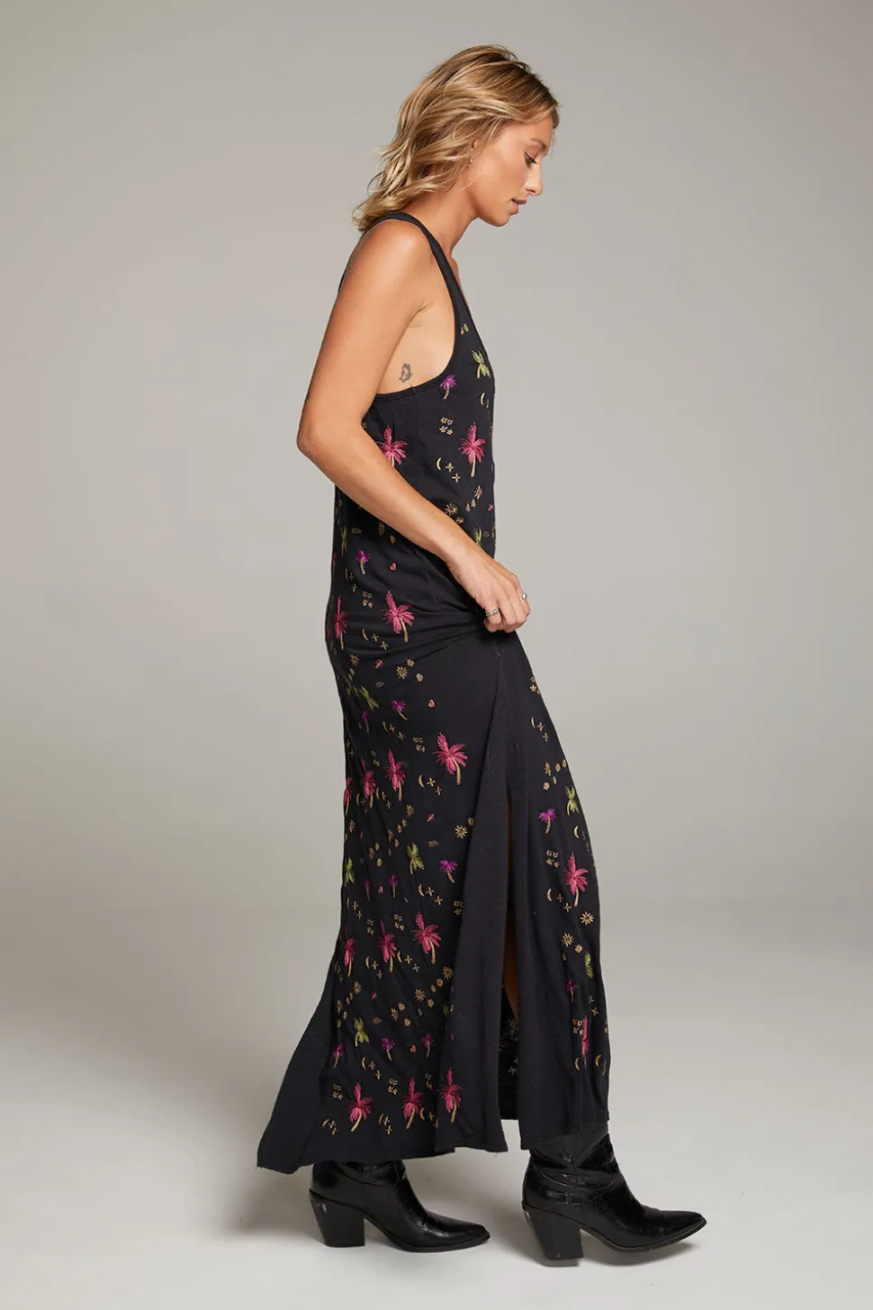Chaser Brand Manatee Night Palm Maxi Dress Store