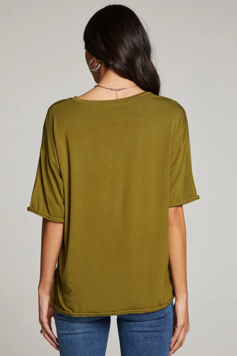 Chaser Brand Mason Sphagnum V Neck Shop