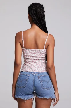 Chaser Brand Mercato Ditsy Rose Floral Tank Top Sale