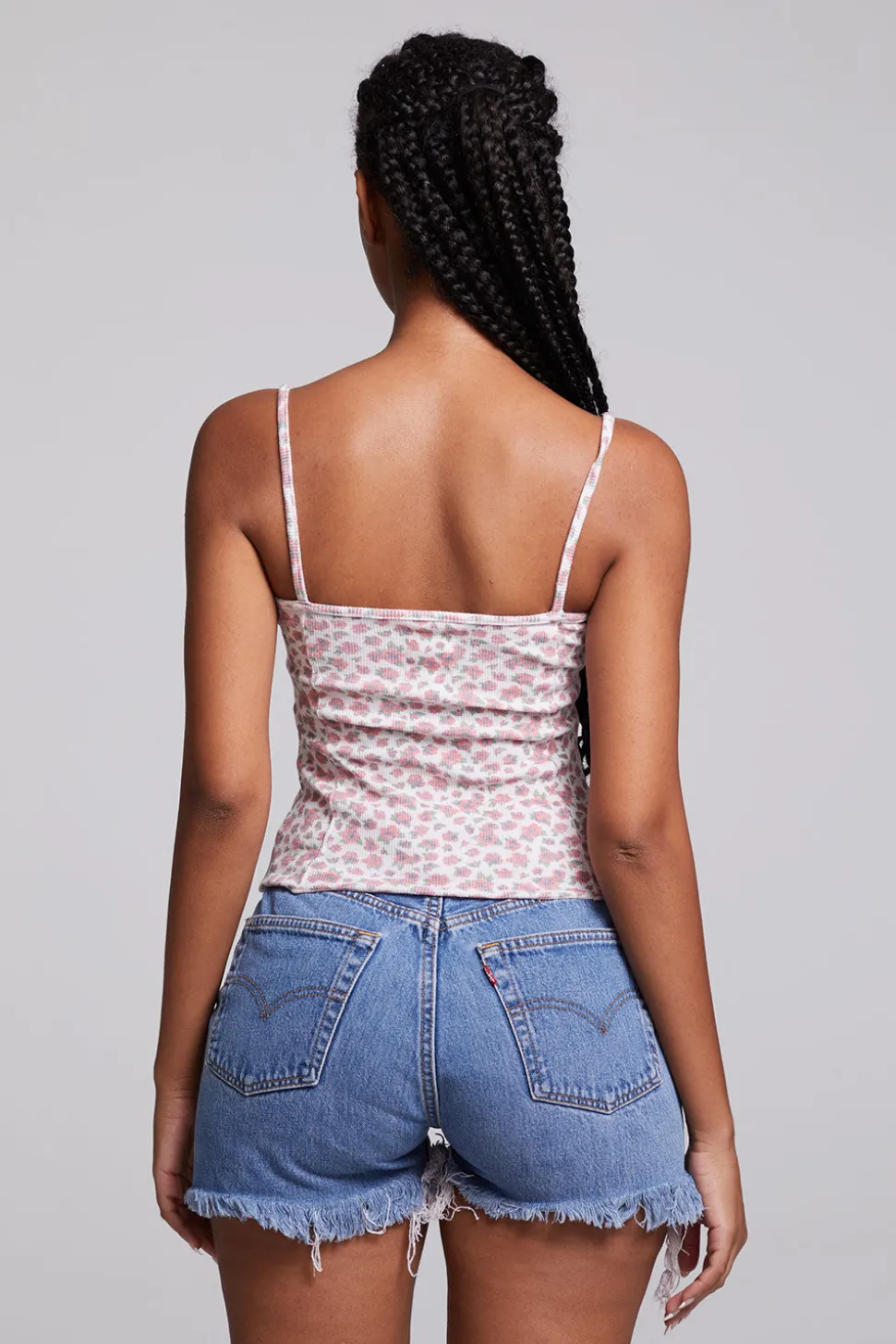Chaser Brand Mercato Ditsy Rose Floral Tank Top Sale
