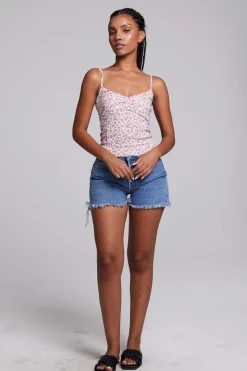 Chaser Brand Mercato Ditsy Rose Floral Tank Top Sale