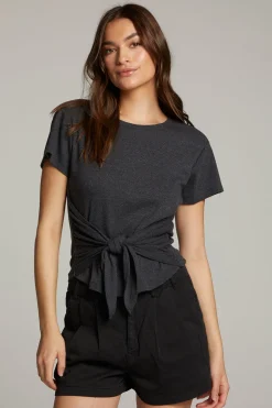 Chaser Brand Mia Black Top Cheap