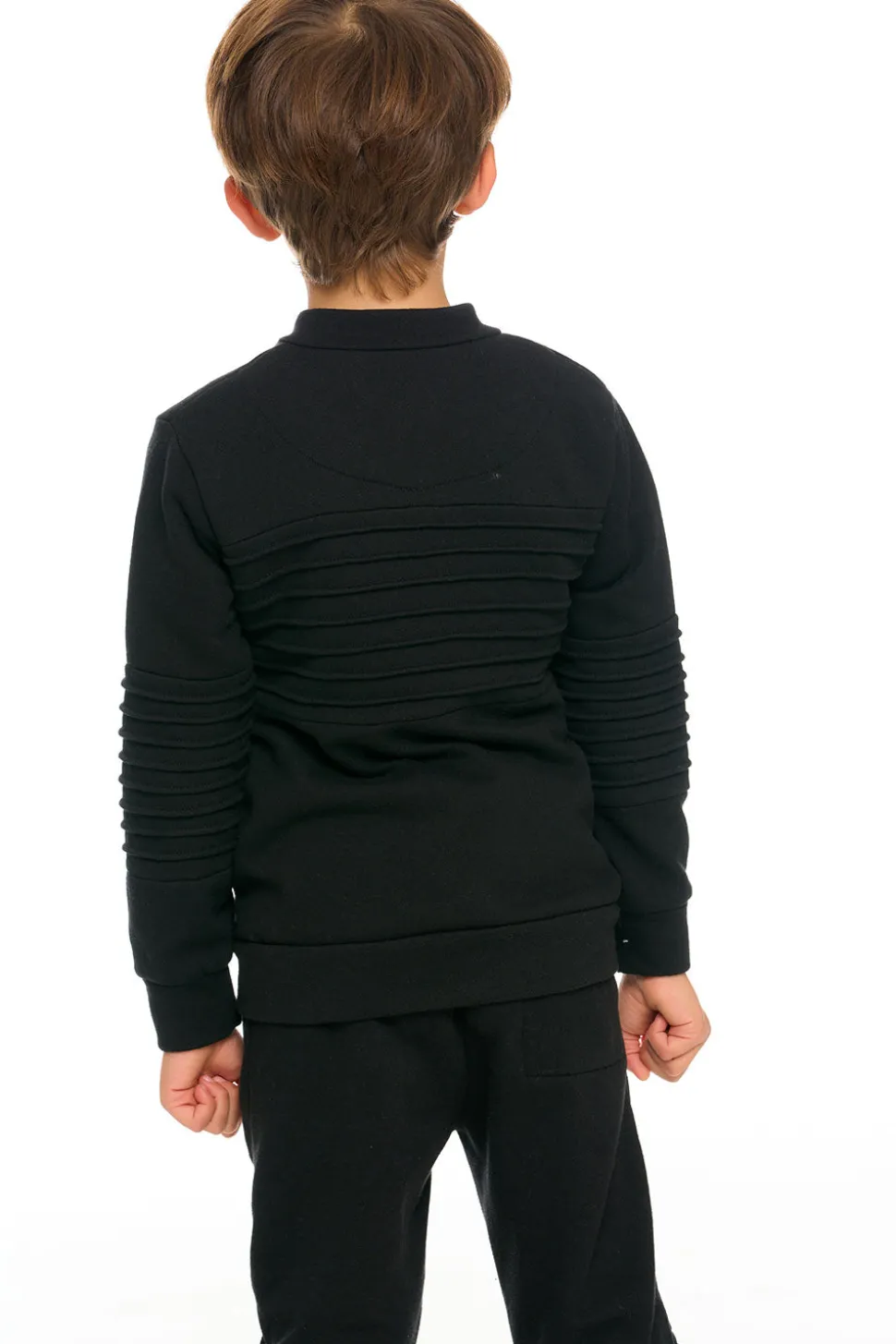 Chaser Brand Mock Neck Moto Zip Jacket Hot