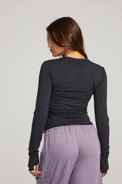 Chaser Brand Moonlight Licorice Long Sleeve Discount