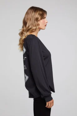Chaser Brand Motley Crue Hollywood CA Long Sleeve Cheap