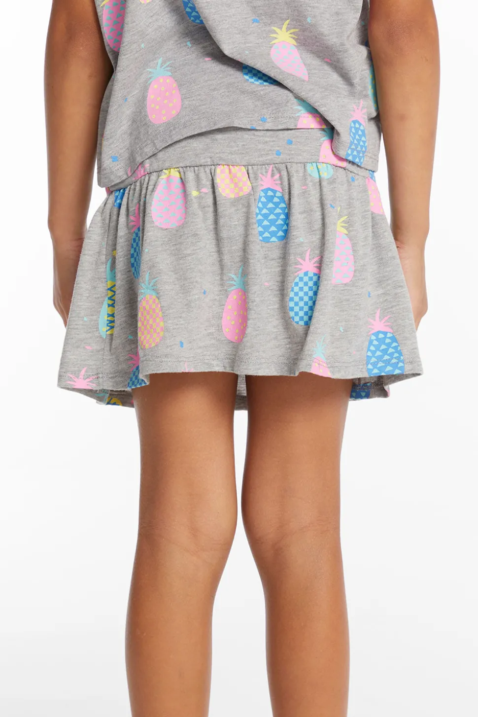 Chaser Brand Multi Pineapple Girls Peplum Skort Store