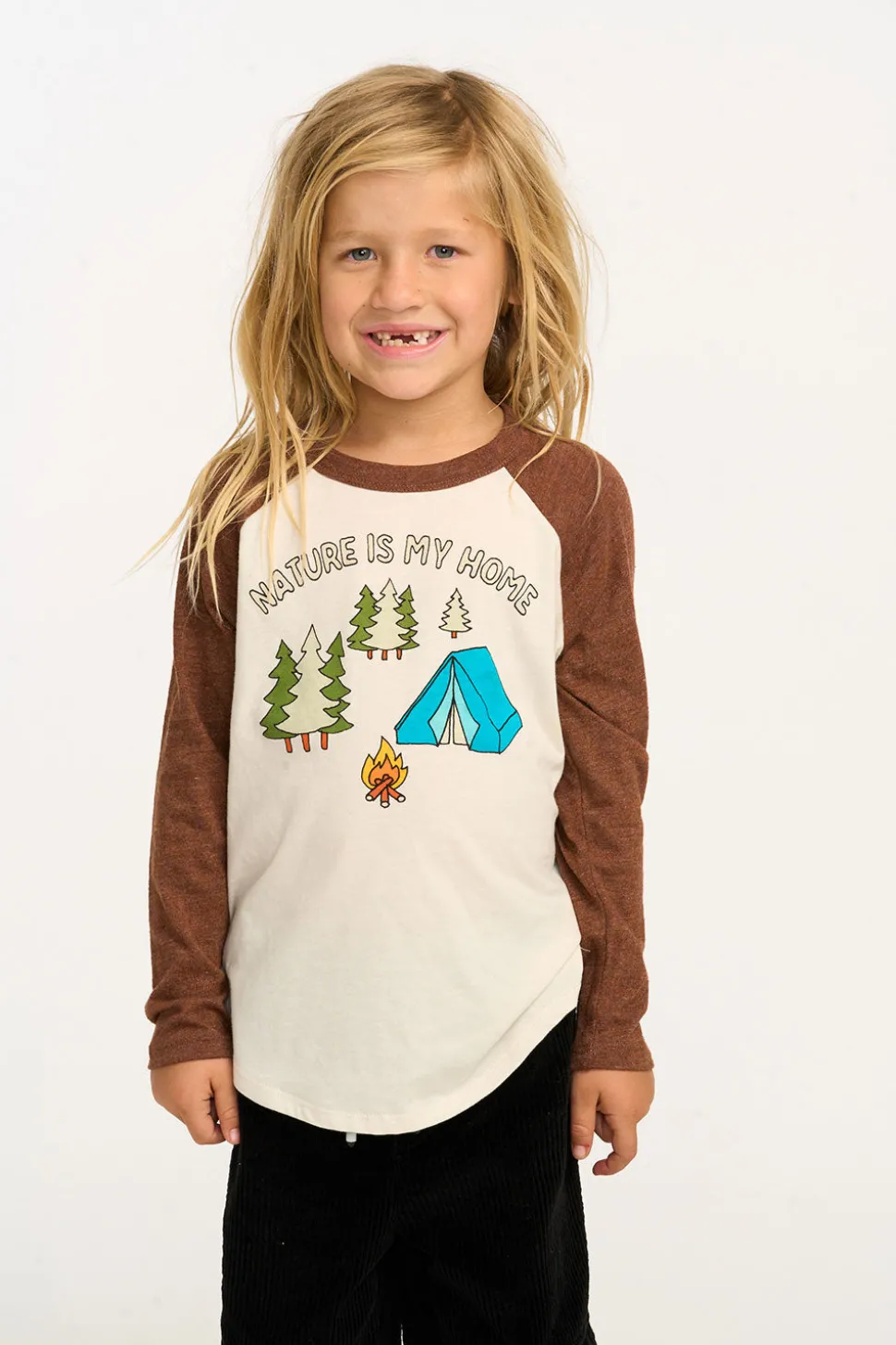 Chaser Brand Nature Is My Home Baseball Tee Shop