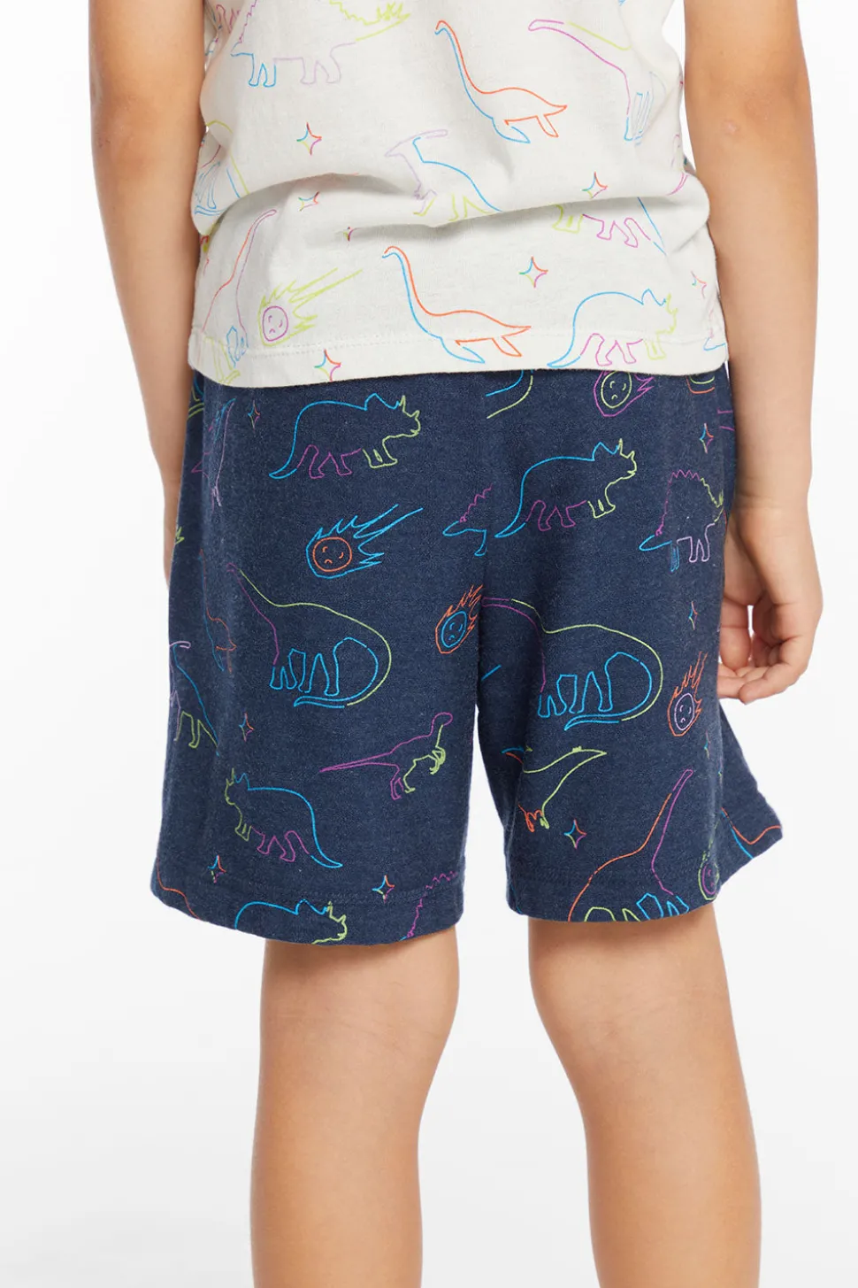 Chaser Brand Neon Dinos Boys Shorts Sale
