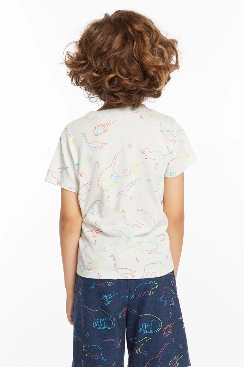 Chaser Brand Neon Dinos Boys Tee Store