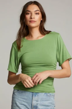 Chaser Brand Ocala Whitecap Grey And Piquant Green Reversible Top Sale