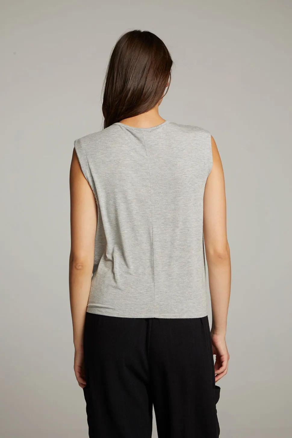 Chaser Brand Ocean Heather Grey Tank Flash Sale