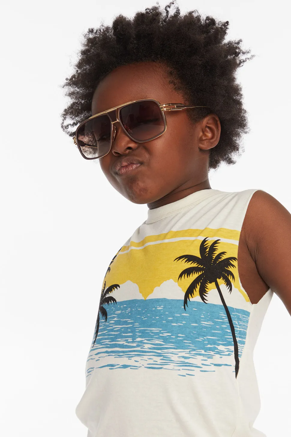 Chaser Brand Ocean View Boys Muscle Tank Sale