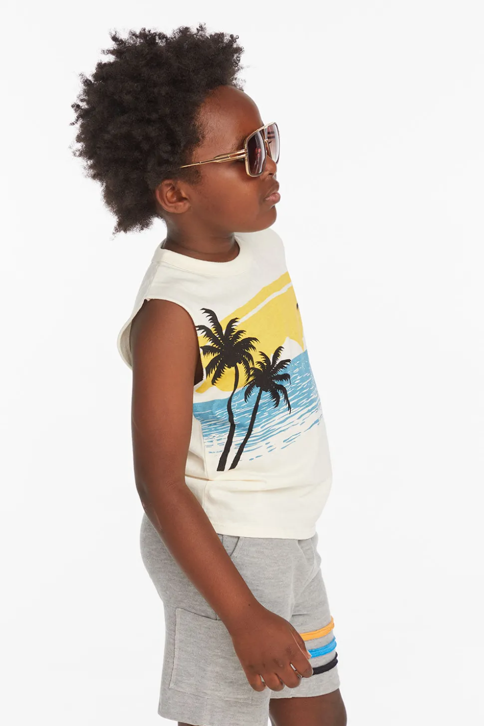 Chaser Brand Ocean View Boys Muscle Tank Sale