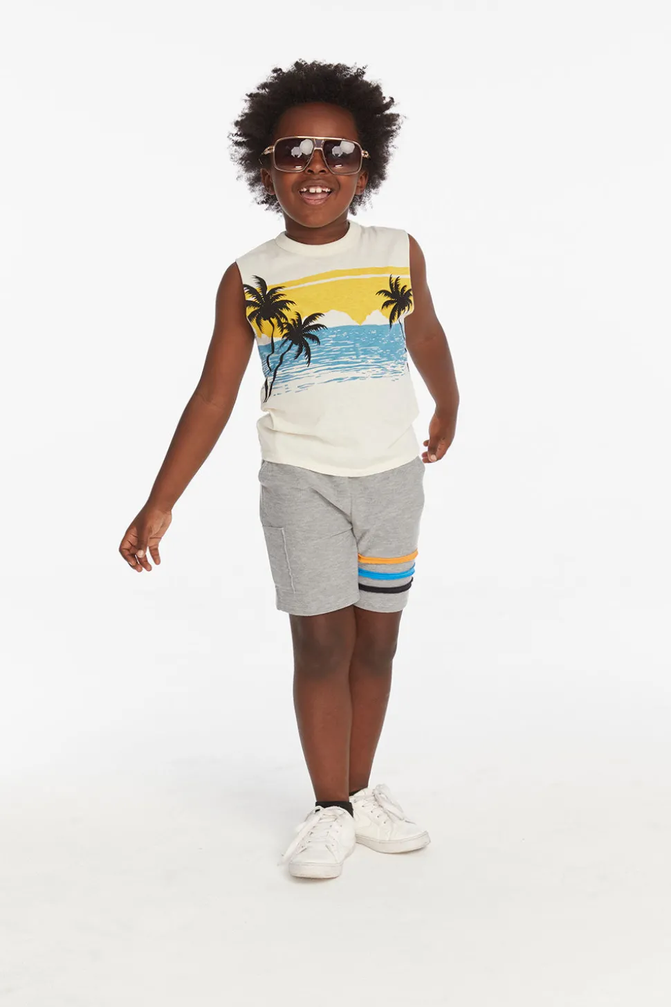Chaser Brand Ocean View Boys Muscle Tank Sale