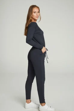 Chaser Brand Off The Shoulder Long Sleeve Jumpsuit Online