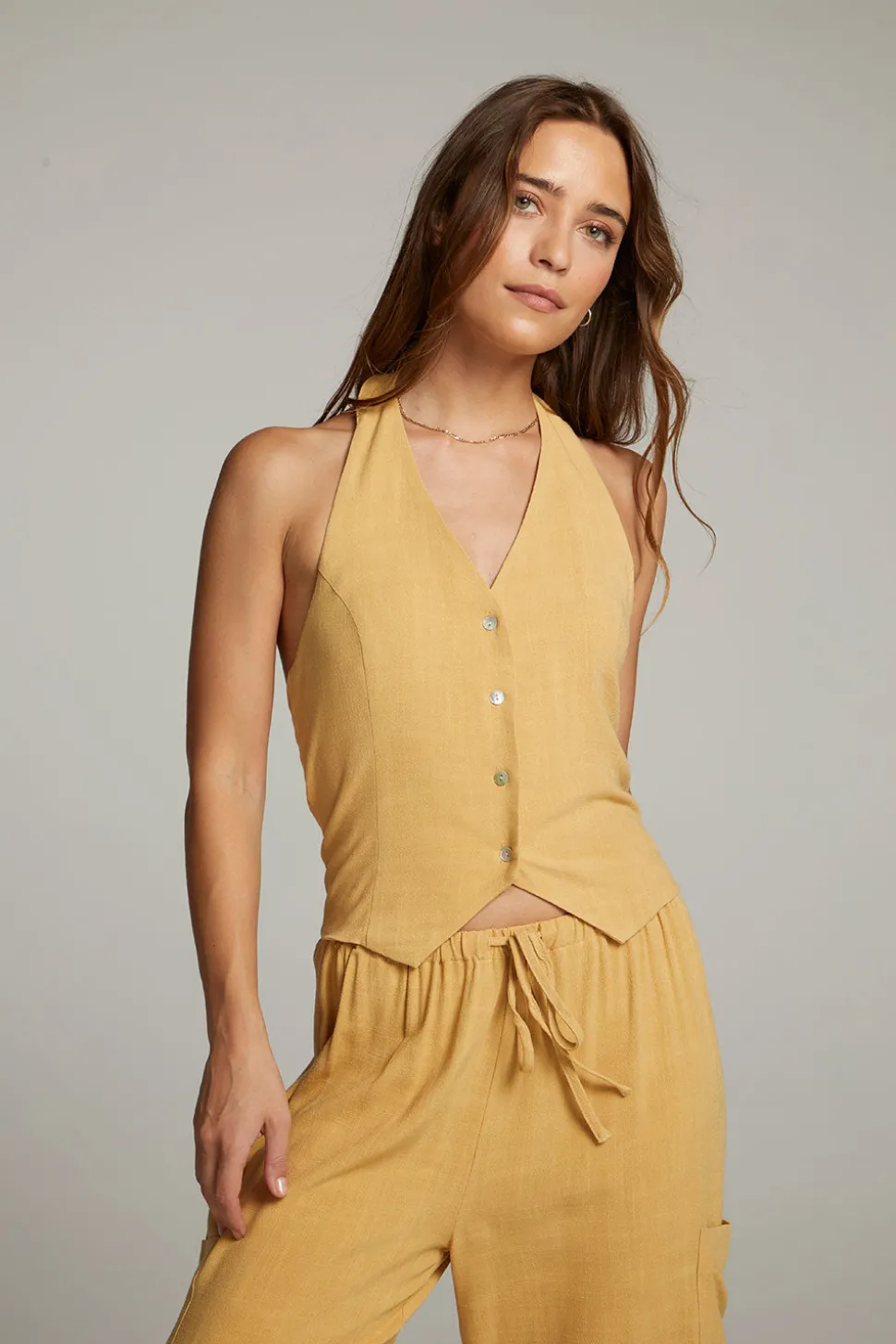 Chaser Brand Orlando Parchment Vest Cheap