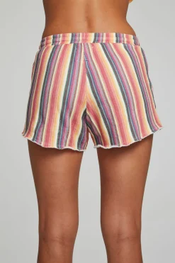 Chaser Brand Palms Short - Horizon Stripe Sale