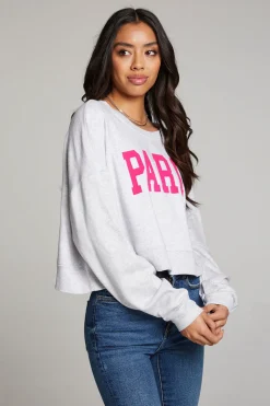 Chaser Brand Paris Pullover Cheap