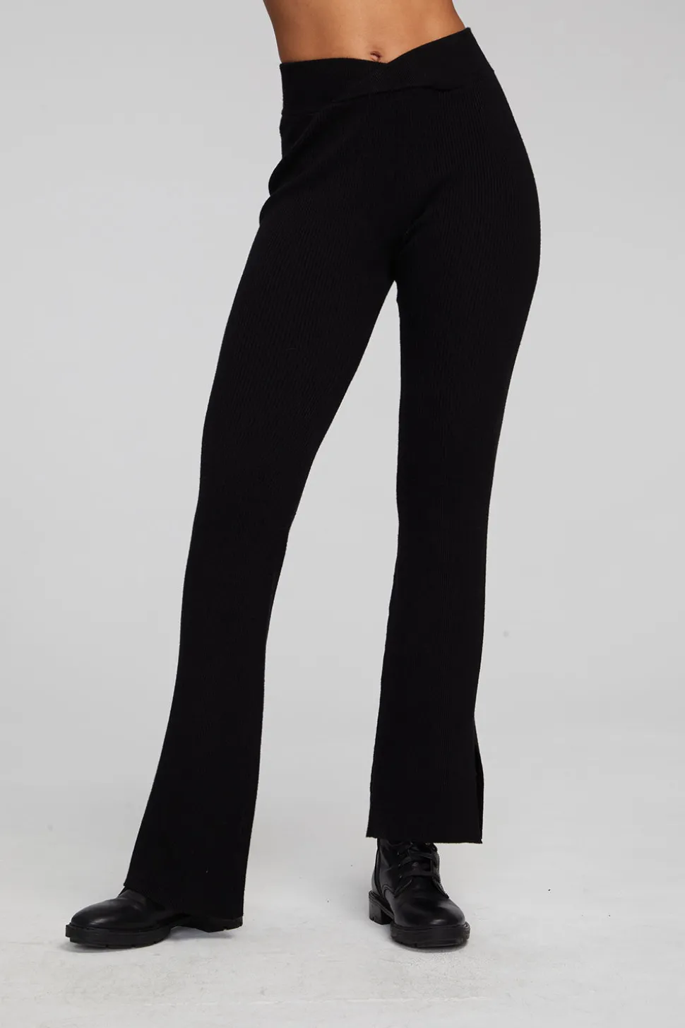 Chaser Brand Party Shadow Black Flare Bottoms New