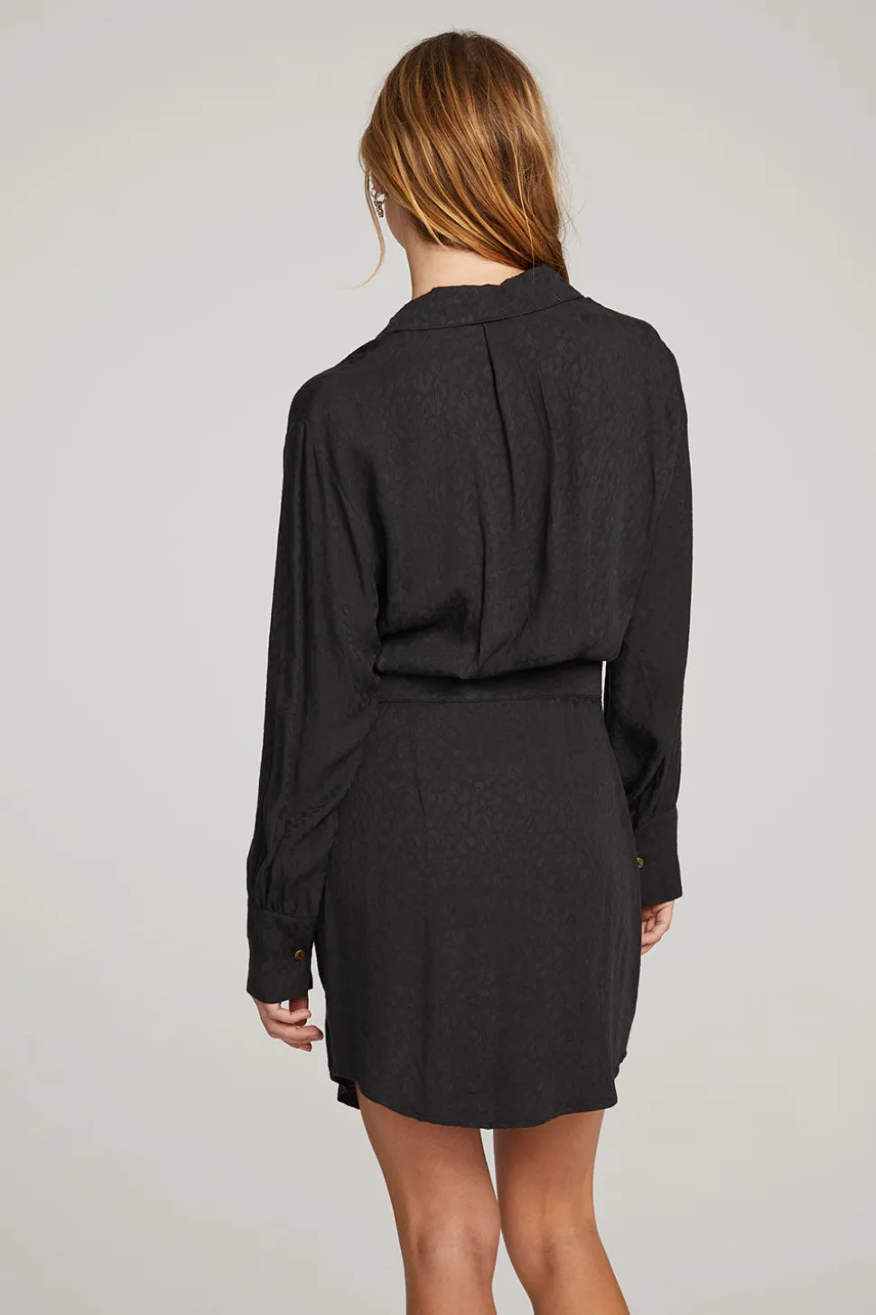 Chaser Brand Paxton Licorice Mini Dress Clearance