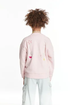 Chaser Brand Peace Love Smile Girls Cardigan Clearance