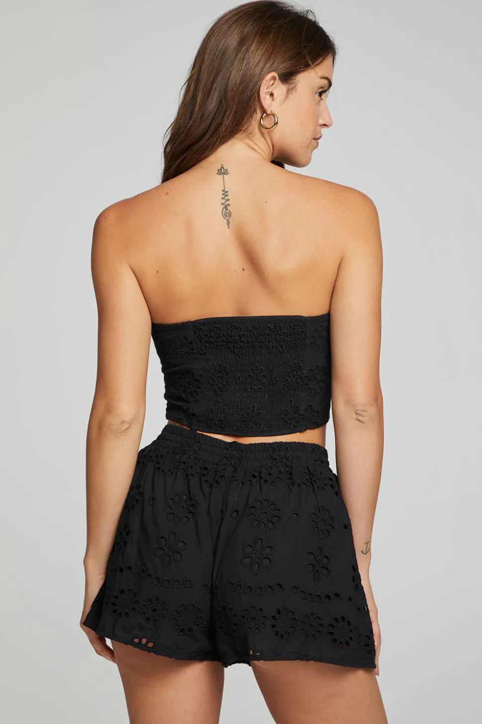 Chaser Brand Pier Crop Top - Black Onyx Store