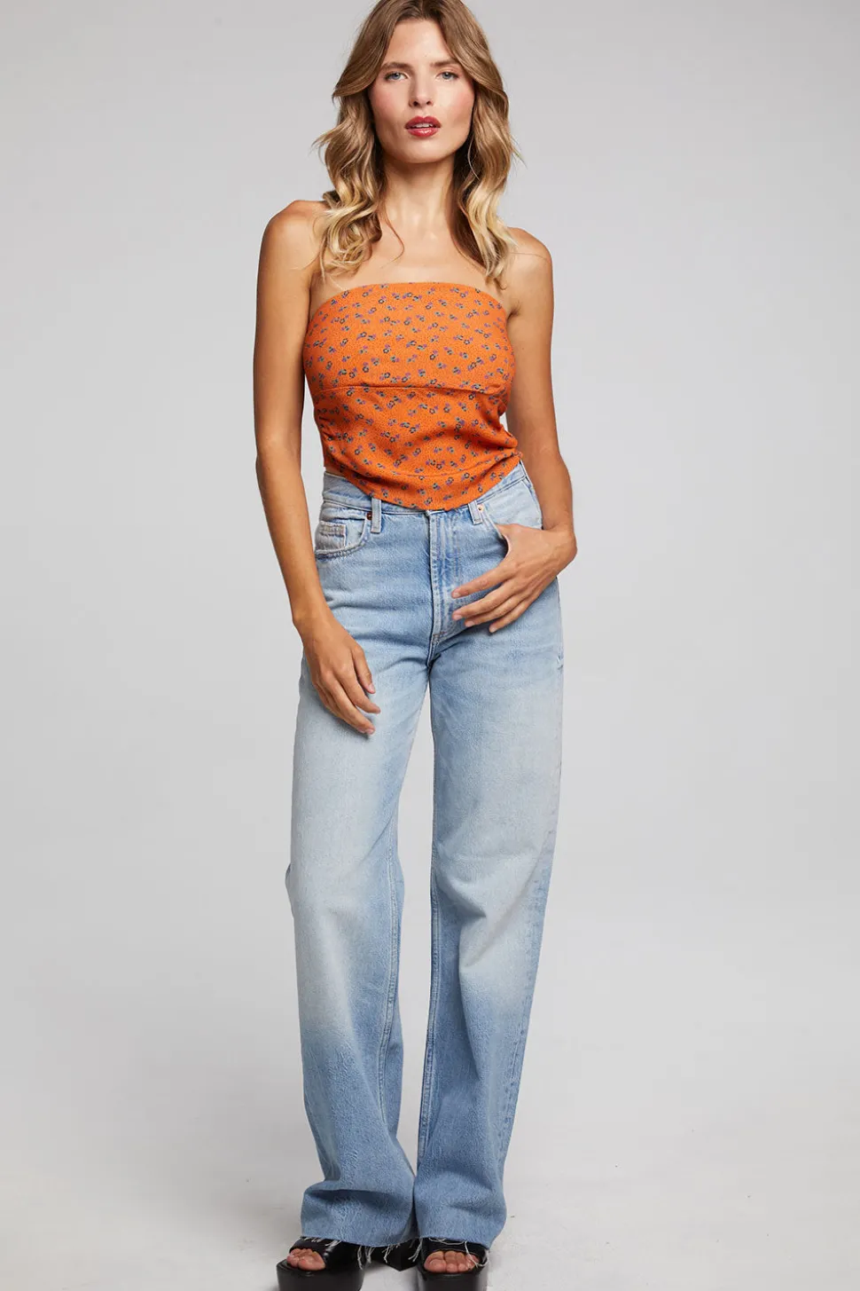 Chaser Brand Pier Crop Top - Tigerlily Cheap