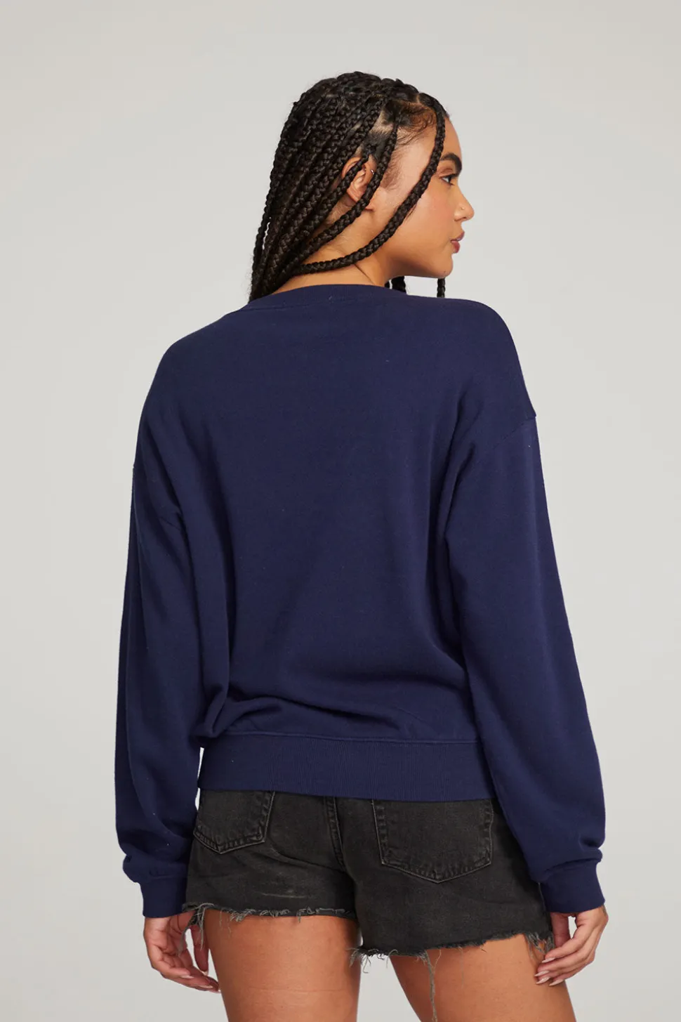 Chaser Brand Poppy Sapphire Pullover Store