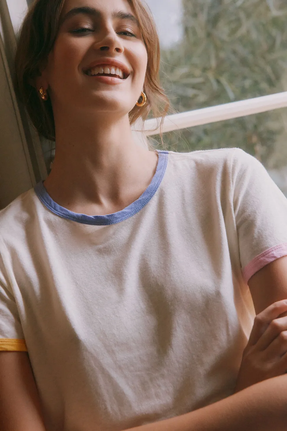 Chaser Brand Praiano Vanilla Tee Fashion