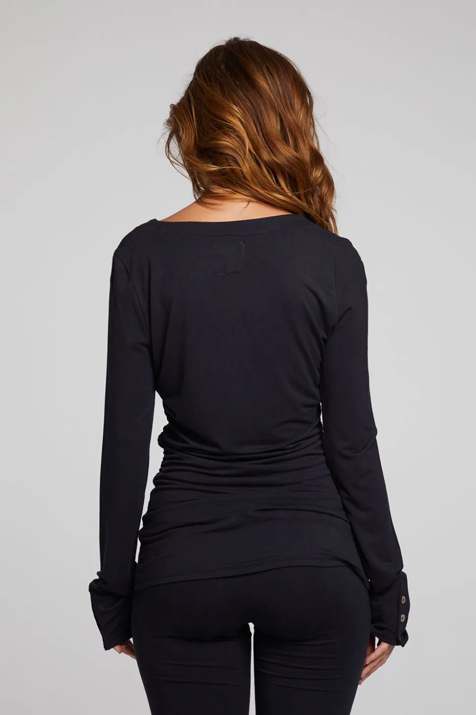 Chaser Brand Priscilla Licorice Long Sleeve Shop