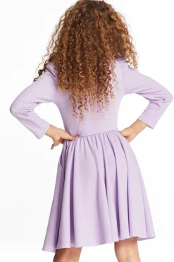 Chaser Brand Puff Long Sleeve Girls Dragon Fly Dress With Twirl Skirt Store