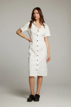Chaser Brand Rachelle White Dress New