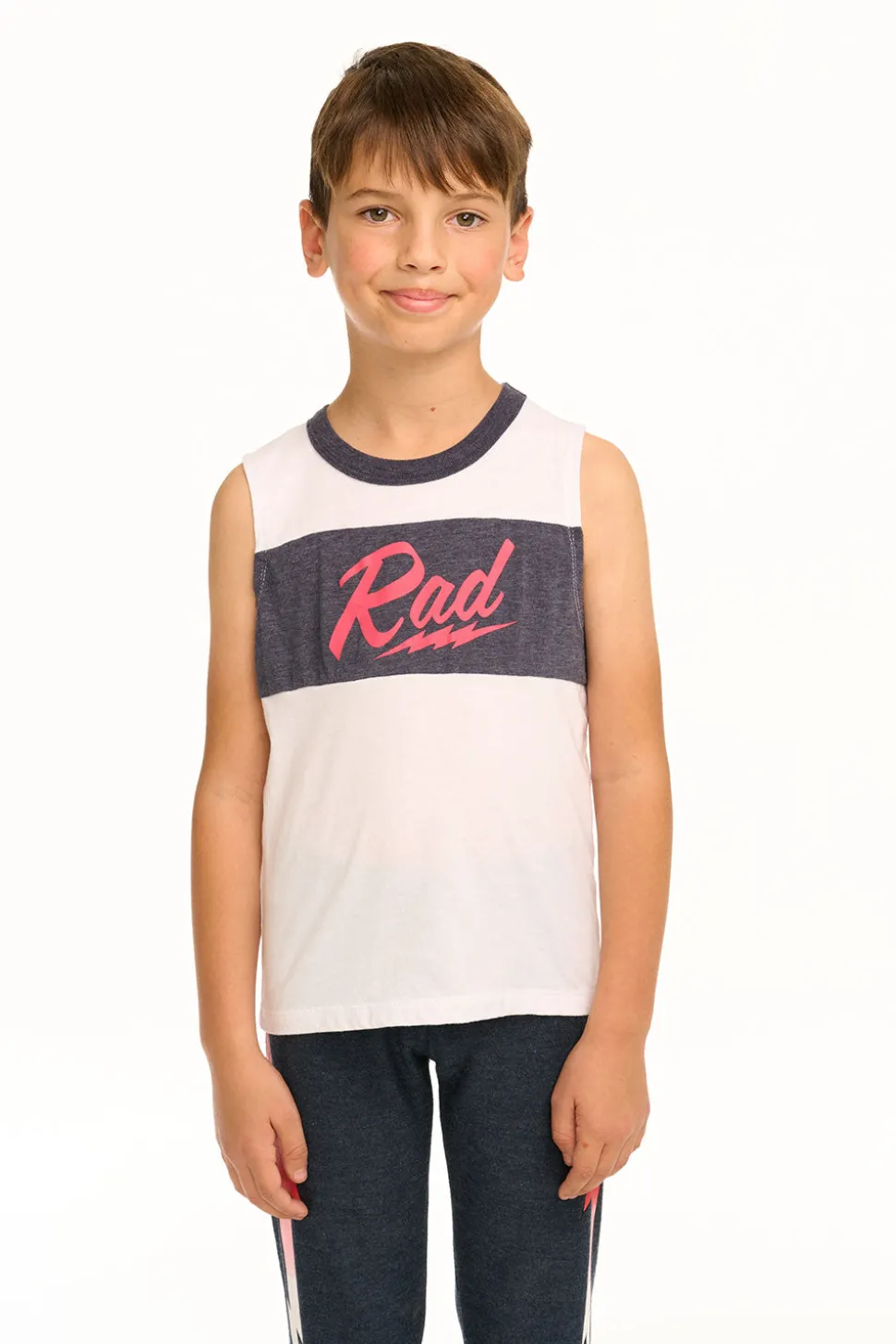 Chaser Brand Rad Blocked Muscle Tank Shop