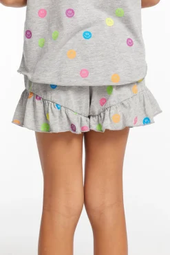 Chaser Brand Rainbow Smiles Girls Shorts Online