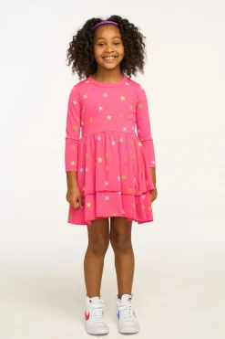 Chaser Brand Rainbow Stars Dress Cheap